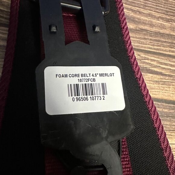 NWOT Harbinger Foam Core Belt 4.5" for Lifting Size Large (Merlot) - Picture 8 of 13